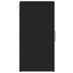 Shoe Cabinet Black 32x35x70 cm Engineered Wood 808956