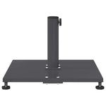 Outdoor Umbrella Base Dark grey 45 x 45 x 31 cm Steel 42009947
