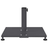 Outdoor Umbrella Base Dark grey 45 x 45 x 31 cm Steel 42009947