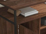 Cabinet with Charging Station Brown Oak 61 x 46 x 67 cm 859834