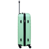 Hardcase Trolley Set 3 pcs Mint ABS 92415