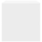 Nesting Tables 3 pcs White Engineered Wood 808594