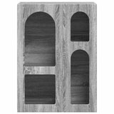 Sideboard Grey Sonoma 59 x 35 x 80.5 cm Engineered Wood 891320