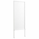 Garden Privacy Screen White 50 x 140 cm Cold-rolled steel 876288
