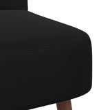 Slipper Chair Black Velvet 42050518
