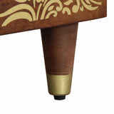 Coffee Table Honey Brown 80 x 50 x 40 cm Solid Mango Wood 4018740