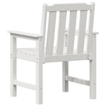 Garden Dining Chair 6 pcs White 65.5 x 55.5 x 88cm Plastic 3335798
