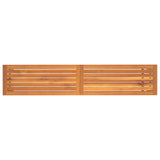 ZNTS Garden Bench 180x35x45 cm Solid Wood Acacia 319421