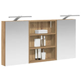 Bathroom Cabinet Set 3 pcs 100 x 10.5 x 50 cm Engineered wood 3403695
