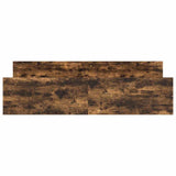 Bed Frame without Mattress Smoked Oak 180x200 cm Super King 3203772