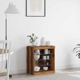 LED Sideboard Old Wood 60.5 x 37 x 67 cm Engineered Wood 863042