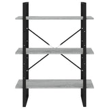Book Cabinet Grey Sonoma 80x30x105 cm Engineered Wood 821316