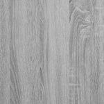 ZNTS 3 Piece Bathroom Furniture Set Grey Sonoma Engineered Wood 3301028