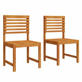 Garden Chair 2 pcs Brown 50 x 50 x 91cm Solid Acacia wood 4107154