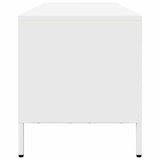 TV Cabinet White 202x39x43.5 cm Cold-rolled Steel 851351