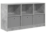 Sideboard with Drawer Concrete Grey 102 x 32 x 73.5 cm 8000519