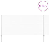 Fence and Post Silver 1 x 100 m Steel 3336427