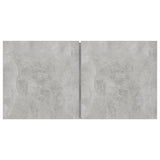 8 Piece TV Cabinet Set Concrete Grey Engineered Wood 3079066