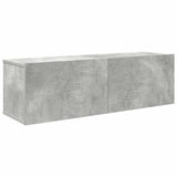 7 Piece TV Cabinet Set Concrete Grey Engineered Wood 3114545