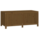 Garden Storage Box Honey Brown 147x68x64 cm Solid Wood Pine 823853