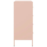Sideboard Pink 68x39x89 cm Steel 842983