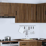 Kitchen Wall Cabinet Kalmar Brown Oak Engineered Wood 853571