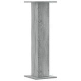 Plant Stands 2 pcs Grey Sonoma 30x30x95 cm Engineered Wood 3307878