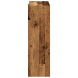 Bookcase Old Wood 102x32x102 cm Engineered Wood 852823