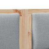 Headboard Other Brown 180 cm Solid pine wood 878939
