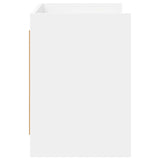 TV Cabinet 100 x 33 x 47 cm White Engineered Wood 8011219