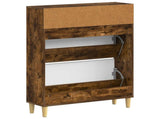 Shoe Cabinet ARNHEM 78 x 24 x 103 cm Engineered Wood Smoked Oak 896660