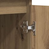 Sideboard with Drawers Artisan Oak 100.5x35x76 cm Engineered Wood 3328452