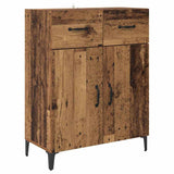 Highboard Old Wood 69.5 x 34 x 180 cm Engineered Wood 3415644