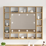Mirror Lights 12 pcs White 4.5 x 4.5 x 4.8 cm Plastic 864916