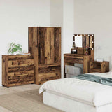 Storage Cabinet Old Wood 80 x 31 x 81 cm Engineered Wood 888855