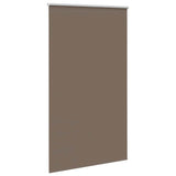 ZNTS Roller Blind Blackout Coffee 130x230 cm Fabric Width 126.6 cm Polyester 4011082