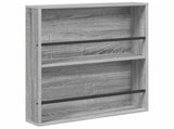 Magazine Rack 2 pcs Grey Sonoma 60 x 12 x 70 cm Engineered Wood 890835
