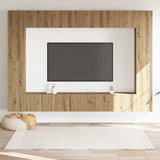 Wall Mounted TV cabinets 8 pcs Artisan Oak Engineered Wood 3328978
