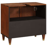 Sink cabinet with Shelf Brown 62 x 33 x 58 cm Engineered wood 4018899