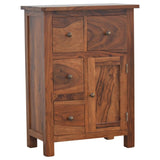 Sheesham 4 Drawer Cabinet IN090