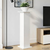 Plant Stand High Gloss White 30.5 x 30 x 100.5 cm 899752