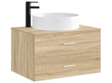 Bathroom Wash Basin Matte Black 40.5 x 40.5 x 15.5 cm Metal 890241