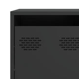 Sideboard Black 135x39x73.5 cm Cold-rolled Steel 3307167