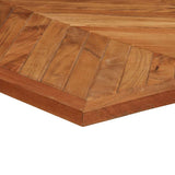 Dining Table 160x80x75 cm Solid Wood Acacia 373618