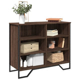 Sideboard Brown Oak 91x35.5x74.5 cm Engineered Wood 848553