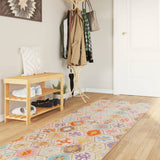 Rug Washable Multicolour 80x300 cm 136580