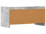TV Cabinet 71.5 x 33 x 47 cm Concrete Grey Engineered Wood 8011150