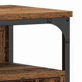 Bathroom Sink Cabinet Old wood 80 x 30 x 60 cm Engineered Wood 862235