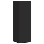 Plant Stands 2 pcs Black 33x33x100 cm Engineered Wood 3307883