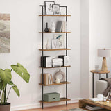 Bookshelf Old Wood 60 x 24 x 203 cm Engineered wood 879975